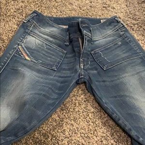 Gently used diesel jeans
